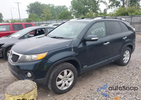 2013 Kia Sorento Lx V6 from USA, damaged, VIN 5XYKTDA22DG334215
